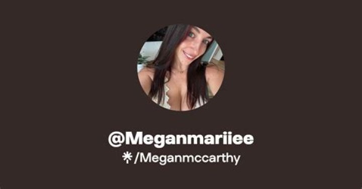 Megan Marie McCarthy's OnlyFans Leaks Exposed