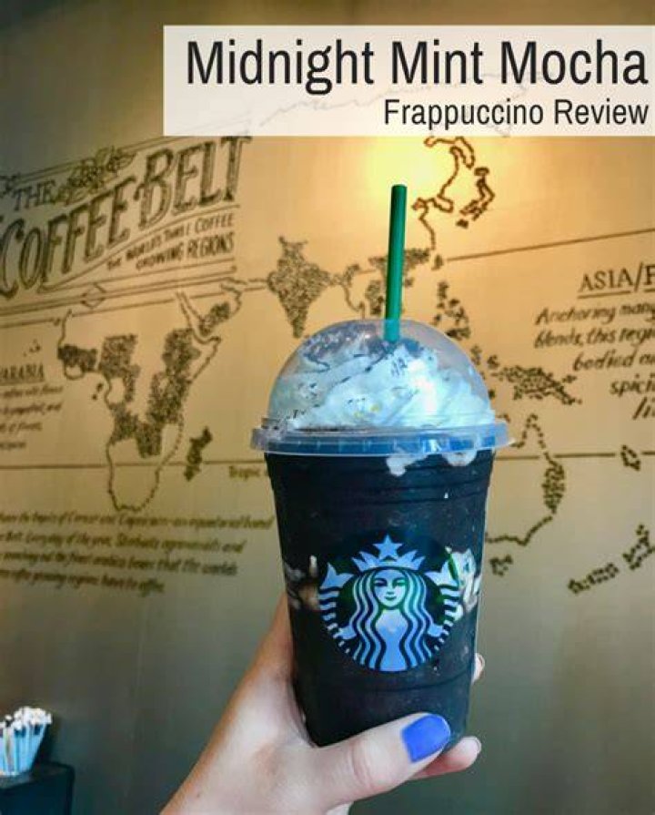 Midnight Mint Mocha Frappuccino: A Refreshing Treat From Starbucks