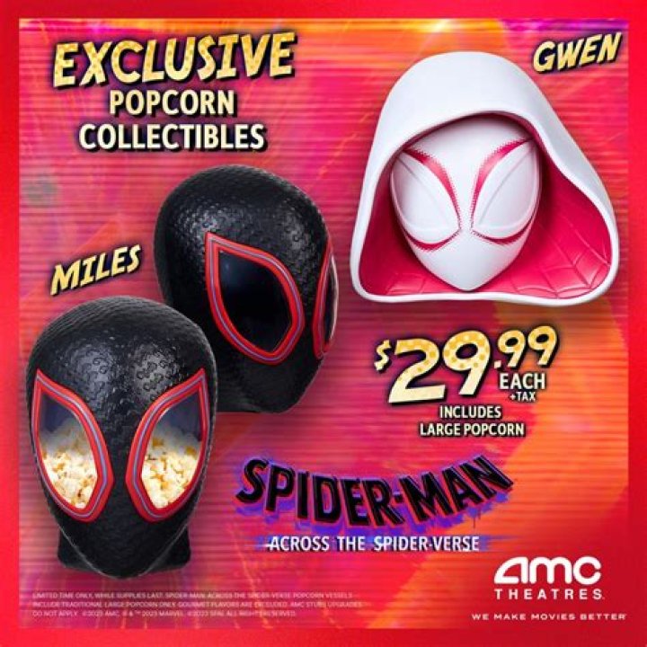 Miles Morales AMC Popcorn Bucket: The Ultimate Accessory For Spider-Man Fans