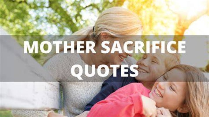 Mother's Ultimate Sacrifice: Sacrificing Freedom For A Child's Redemption