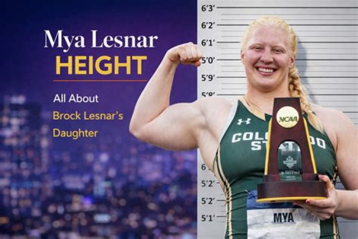 Mysteries Of Mya Lesnar: Unveiling Her Height And Weight