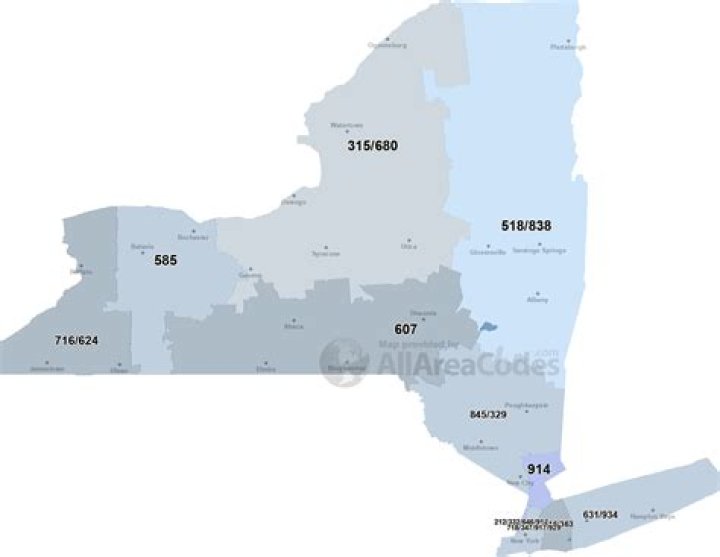NY Area Code 680: Cities, Map & Dialing Info