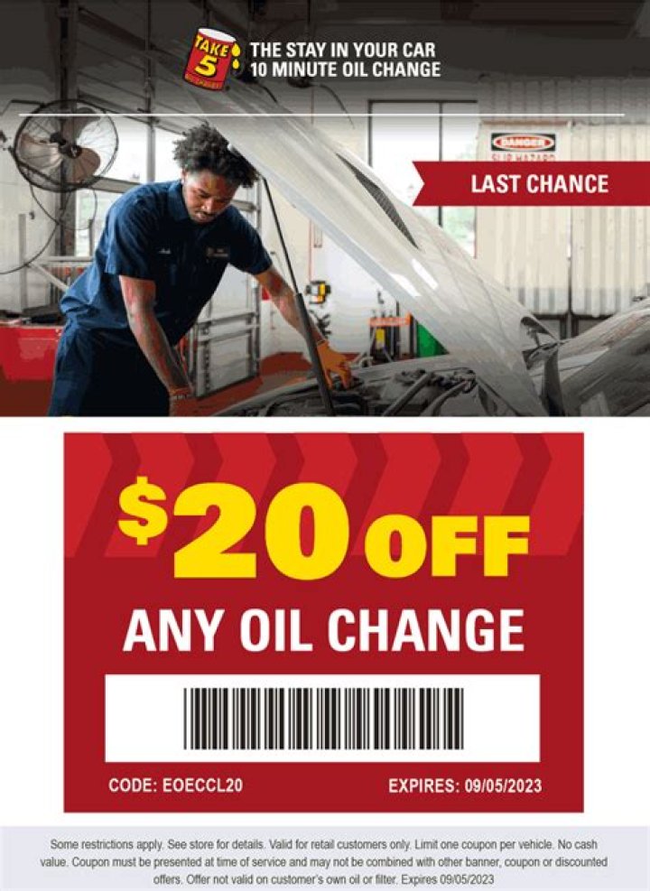 Oil Change Deals & Coupons Near You: Save Money Today!