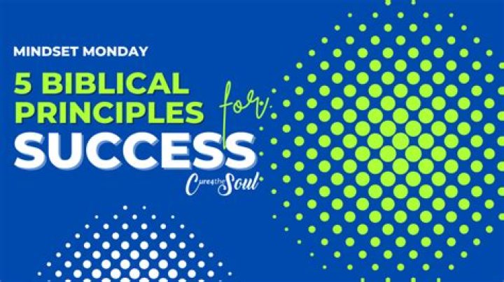 Principles For Success And Impact