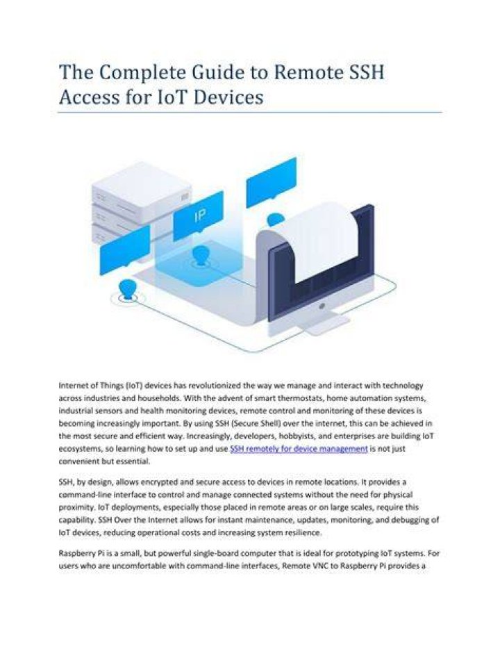 Remote IoT Web SSH: Setup & Secure Your Devices Now!