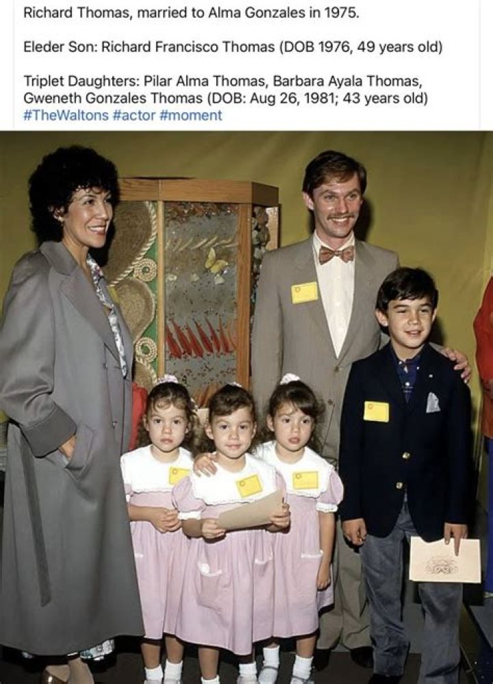 Richard Thomas's Daughter: Gweneth Gonzales Thomas