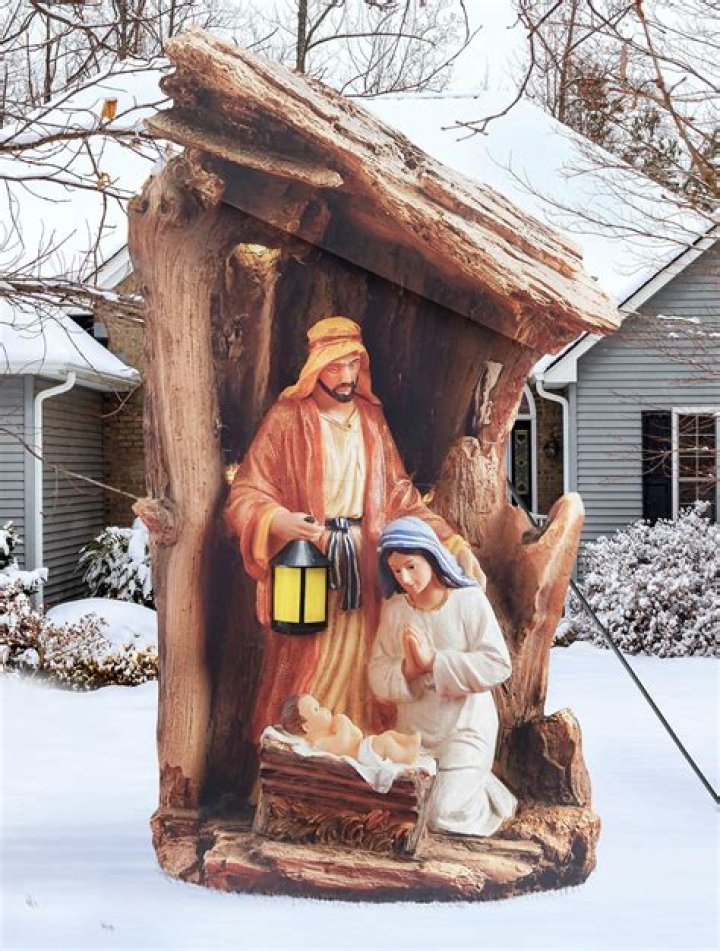 Roman 27 Joseph's Studio Gloria Angel Outdoor Christmas Nativity Statue #RINC 25043