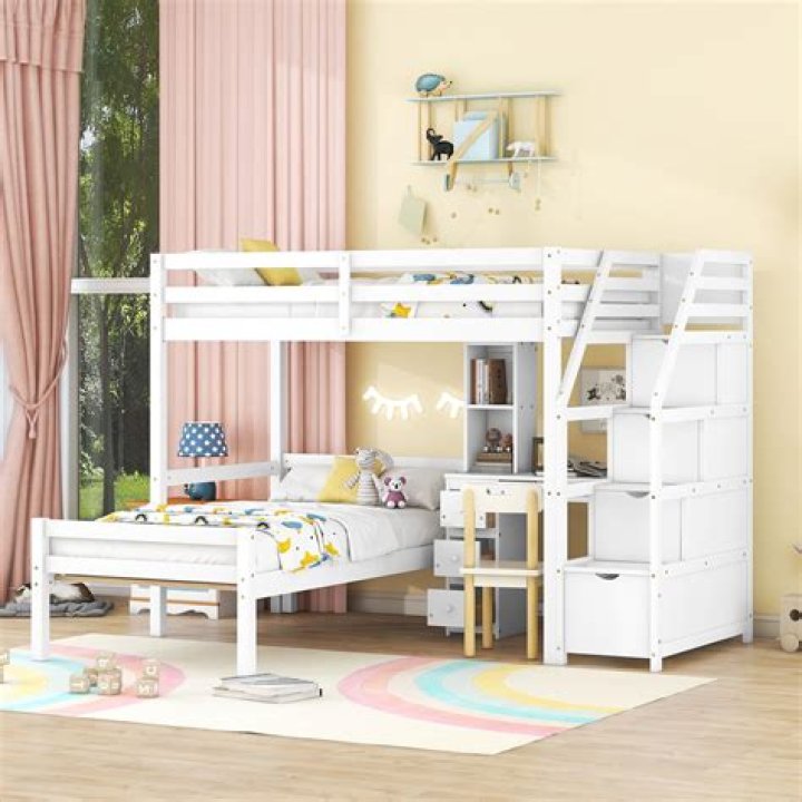Stylish Fremont Twin Over Twin Bunk Bed: Space-Saving Solution For Kids