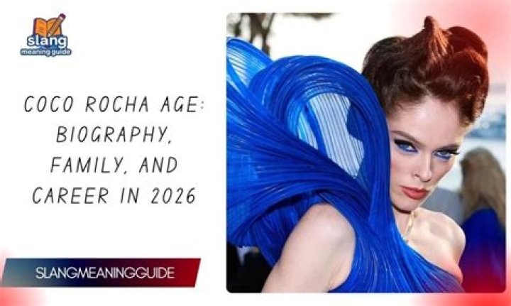 Supermodel Coco Rocha: Biography and Career