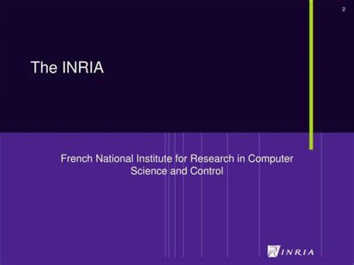 The French National Institute for Research in Computer Science and Control (INRIA)
