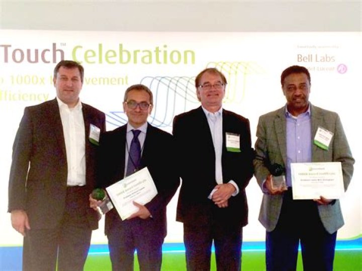 The GreenTouch 1000x Award for Extraordinary Contributions Towards the GreenTouch Mission and Improvements of Network Energy Efficiency