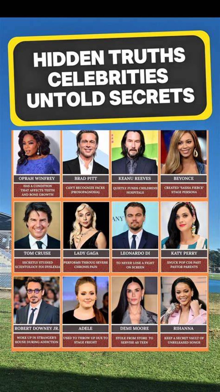 The Hidden Truths: Celebrities Often Misunderstood