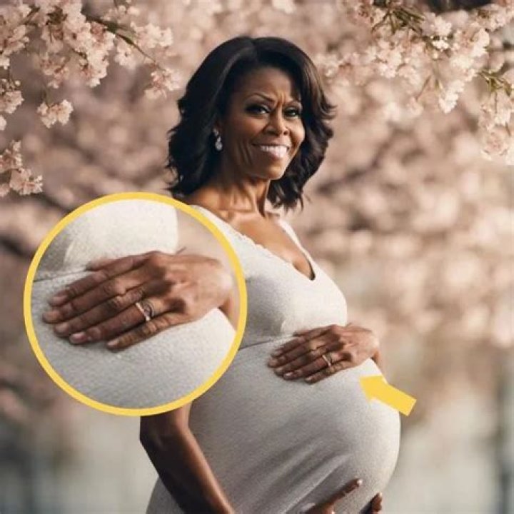 **The Journey Of Motherhood: Michelle Obama When She Was Pregnant**