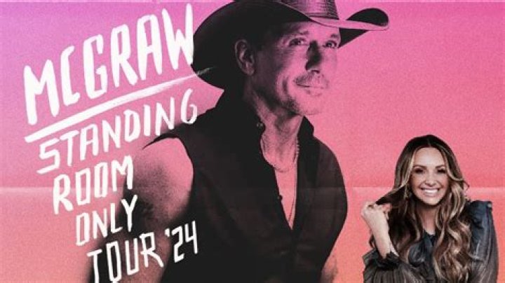 Tim McGraw's 2024 Standing Room Only Tour Dates
