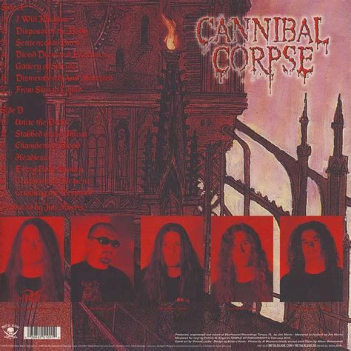 Top 5 Gruesome Cannibal Corpse Album Covers