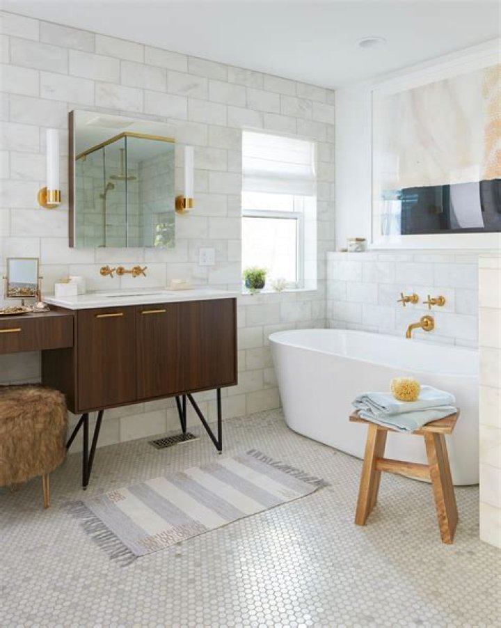 Top 70 Funky Bathroom Tile Ideas & Inspiration
