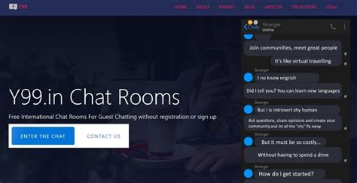 Top Free Chat Rooms: Y99.in & More