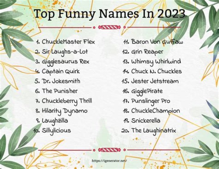 Uncover Funny Names To Make Your House The Talk Of The Town