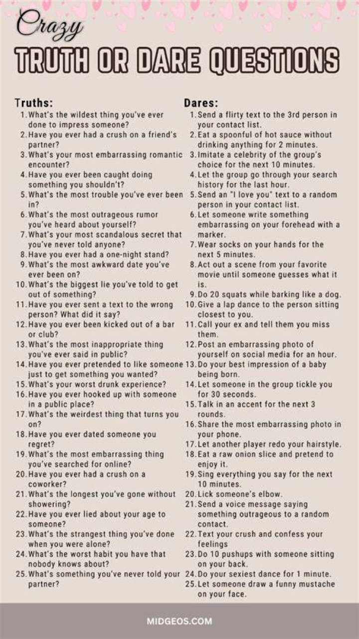 Unleashing Fun: Engaging Truth Or Dare Questions Over Text
