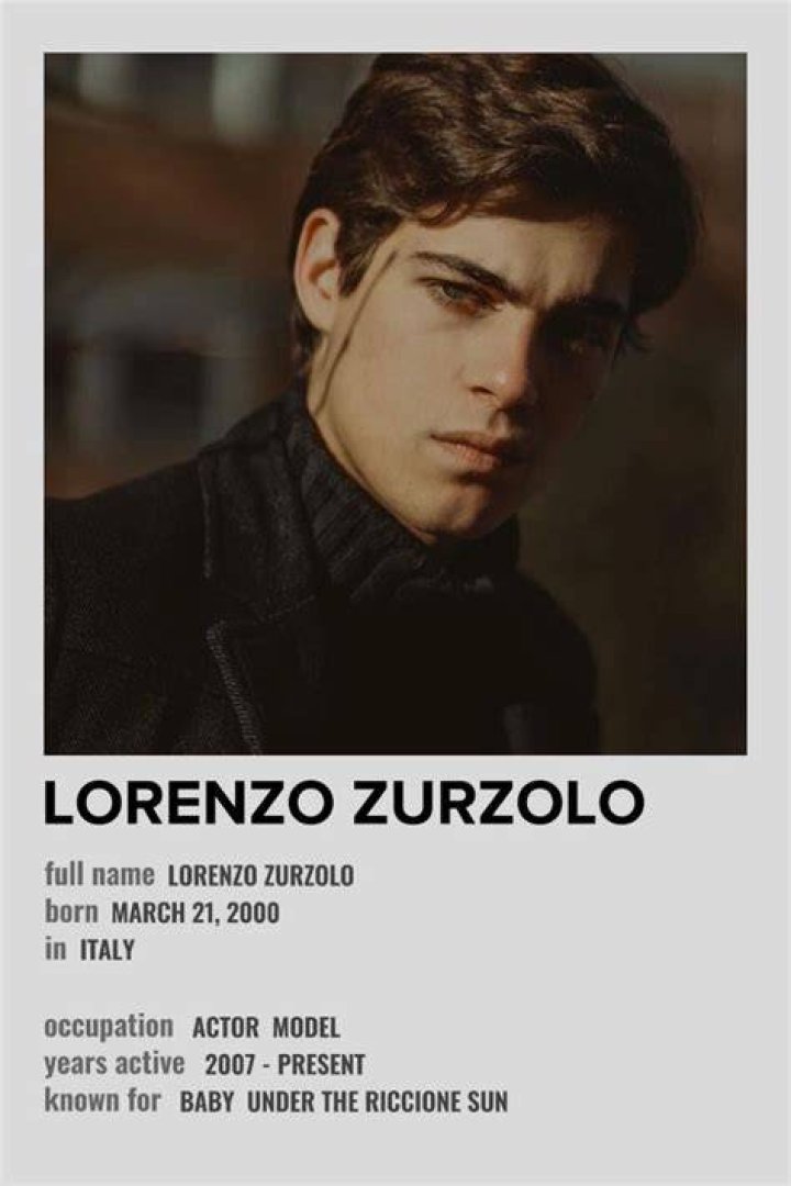 Unraveling The Heritage: Is Lorenzo Zurzolo Italian?