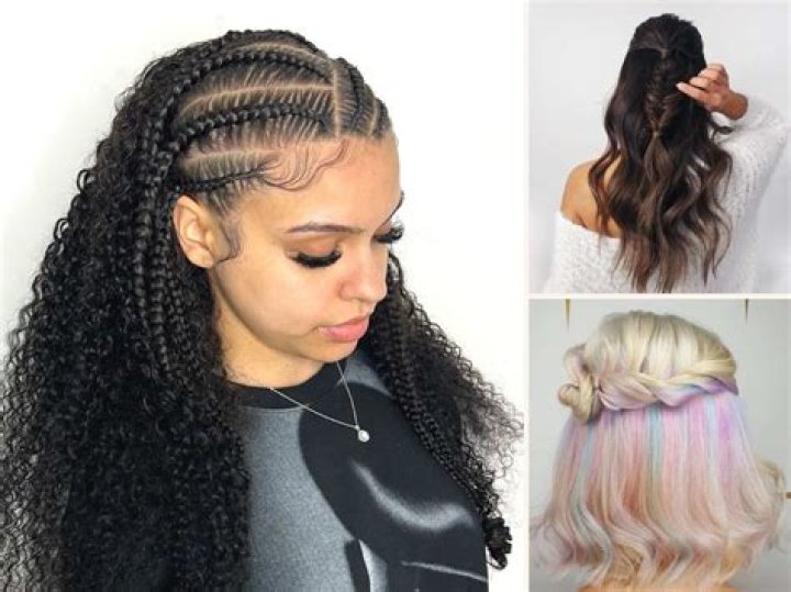 Unveiling The Allure Of Half Curly Half Braided Hairstyles: Discoveries And Insights