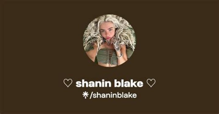 Unveiling The Allure Of Shanin Blake On Inlyfans