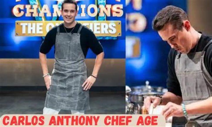Unveiling The Culinary Secrets Of Chef Carlos Anthony: Age And Expertise Intertwined