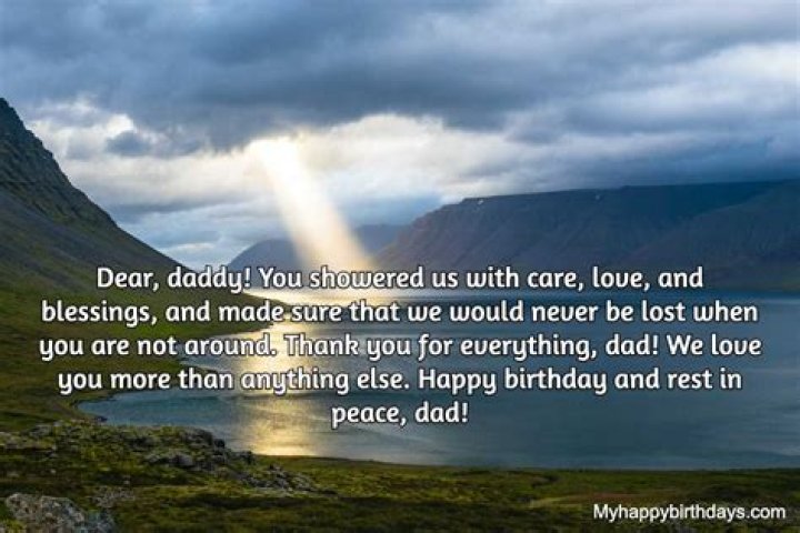 Unveiling The Heartfelt Meaning Behind "Daddy Happy Birthday In Heaven Dad"