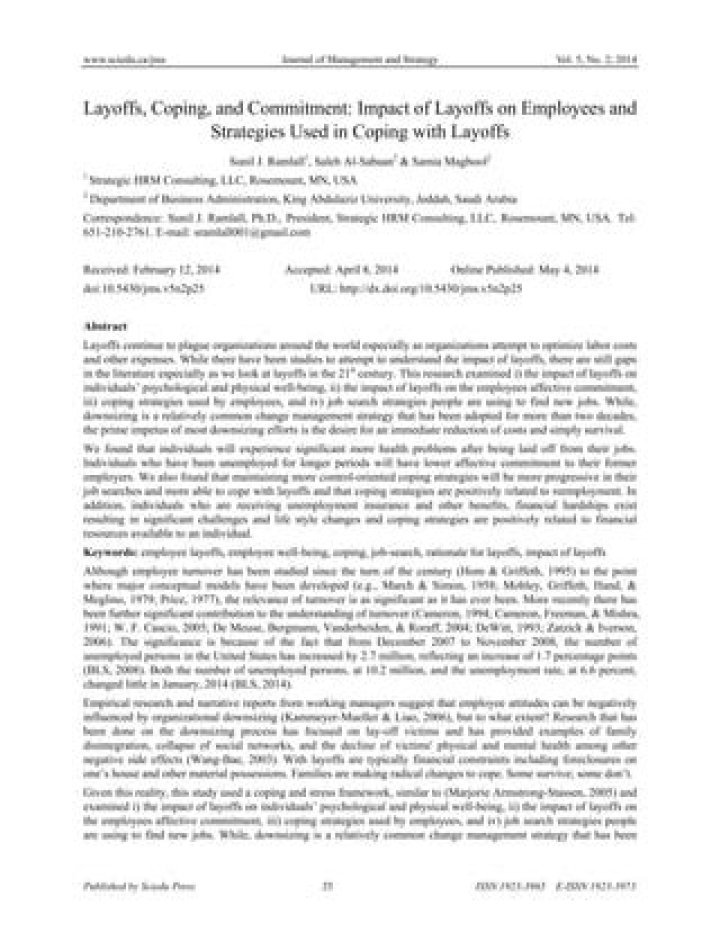 Unveiling The Impact And Strategies Of Management Consulting Layoffs: A Comprehensive Exploration