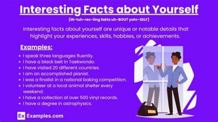 Unveiling The Intriguing Aspects Of My Life: Interesting Facts About Myself