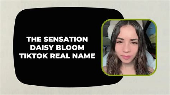 Unveiling The Mystery: What Is Daisy Bloom's Real Name?