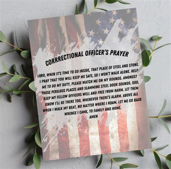 Unveiling The Power Of Correctional Officers Prayer: Discoveries And Insights