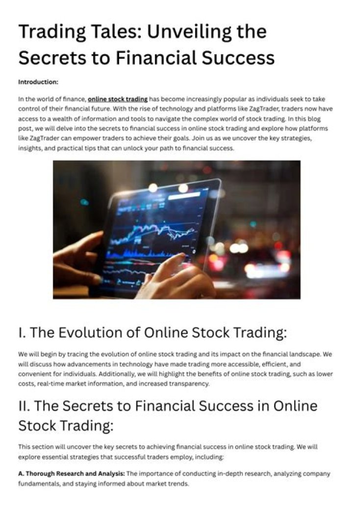 Unveiling The Secrets To Her Financial Success
