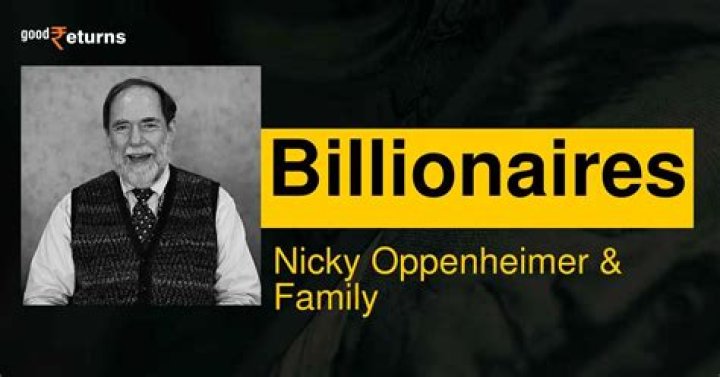 Unveiling The Success And Legacy Of Nicky Oppenheimer's Children