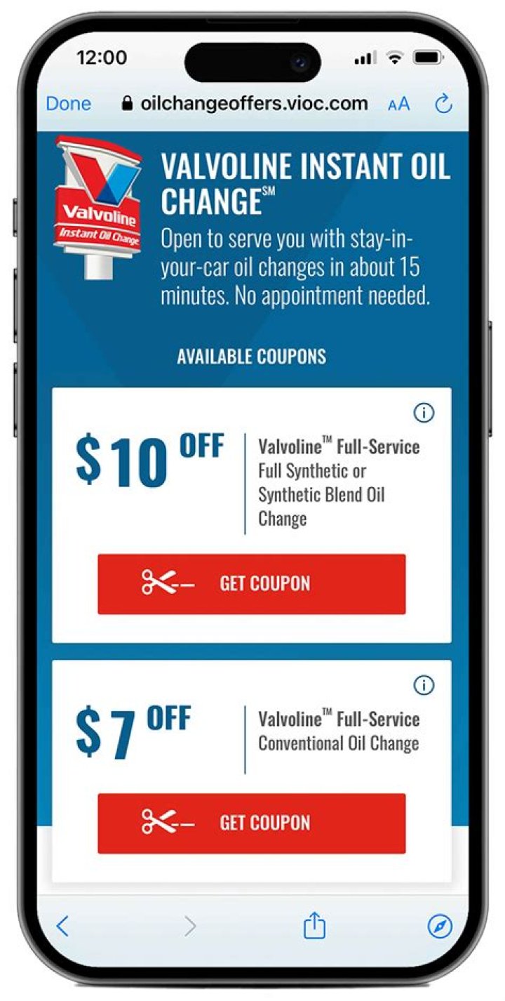 Valvoline Coupons & Deals: Save on Oil Changes & More!