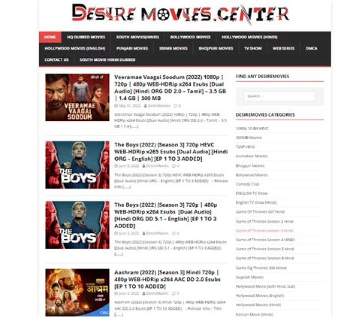 Watch DesireMovies: Stream Movies Online Free