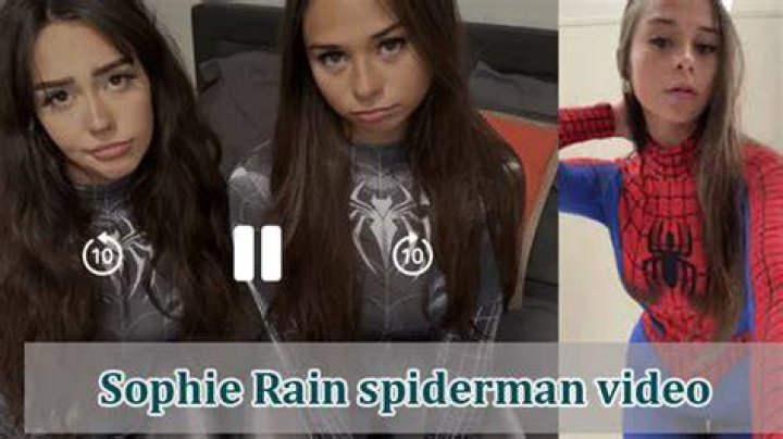 Watch The Ultimate Video: Sophia Rain Shines As Spider-Man